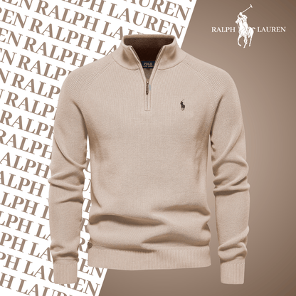 Pull Col Zippé  R&L (Offre à Durée Limitée)